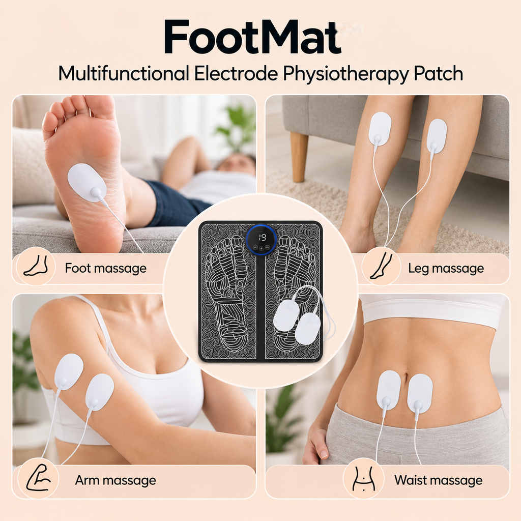 ™️FootMat - המשטח עיסוי חשמלי לרגליים מבית Gavilo